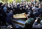 مراسم خاکسپاری مرحوم استاد شجریان در طوس