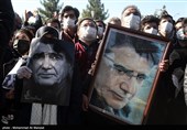 مراسم خاکسپاری مرحوم استاد شجریان در طوس