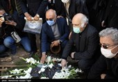 مراسم خاکسپاری مرحوم استاد شجریان در طوس