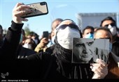 مراسم خاکسپاری مرحوم استاد شجریان در طوس