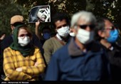 مراسم خاکسپاری مرحوم استاد شجریان در طوس