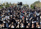 مراسم خاکسپاری مرحوم استاد شجریان در طوس