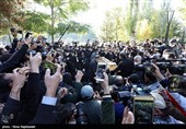 مراسم خاکسپاری مرحوم استاد شجریان در طوس