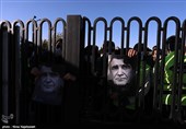 مراسم خاکسپاری مرحوم استاد شجریان در طوس