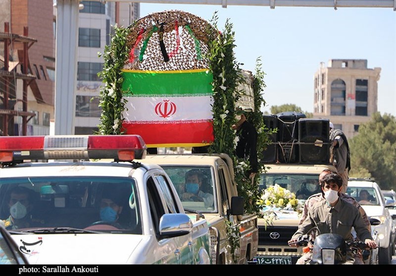 استان کرمان , شهید , تشییع شهدا , مراسم تشییع , 