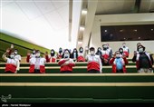 جمعی از اعضای جمعیت هلال احمر مهمان جلسه علنی مجلس شورای اسلامی