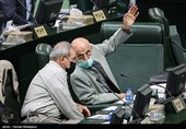 سیدمصطفی میرسلیم و مسعود پزشکیان در جلسه علنی مجلس شورای اسلامی