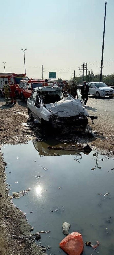 آتش‌نشانی , سازمان آتش‌نشانی تهران , حوادث , اورژانس , حوادث جاده‌ای , 
