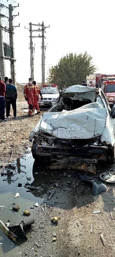 آتش‌نشانی , سازمان آتش‌نشانی تهران , حوادث , اورژانس , حوادث جاده‌ای , 