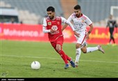 دیدار تیم های فوتبال پرسپولیس و شهر خودرو
