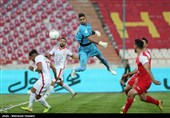 دیدار تیم های فوتبال پرسپولیس و شهر خودرو