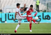دیدار تیم های فوتبال پرسپولیس و شهر خودرو
