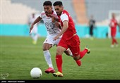 دیدار تیم های فوتبال پرسپولیس و شهر خودرو