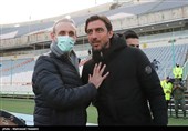 دیدار تیم های فوتبال پرسپولیس و شهر خودرو