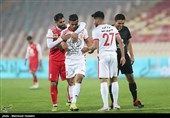دیدار تیم های فوتبال پرسپولیس و شهر خودرو