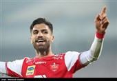 دیدار تیم های فوتبال پرسپولیس و شهر خودرو