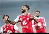 دیدار تیم های فوتبال پرسپولیس و شهر خودرو