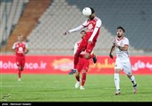 دیدار تیم های فوتبال پرسپولیس و شهر خودرو