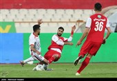 دیدار تیم های فوتبال پرسپولیس و شهر خودرو