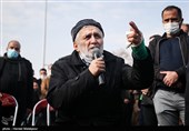 مراسم تشییع و خاکسپاری پیکر امیر سرتیپ محمود ارضی برادر حاج منصور ارضی - بهشت زهرا(س)