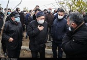مراسم تشییع و خاکسپاری پیکر امیر سرتیپ محمود ارضی برادر حاج منصور ارضی - بهشت زهرا(س)