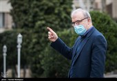سعید نمکی وزیر بهداشت در حاشیه جلسه هیئت دولت