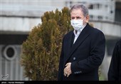 اسحاق جهانگیری معاون اول رئیس جمهور در حاشیه جلسه هیئت دولت