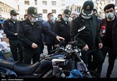 بازدید سردار حسین رحیمی رئیس پلیس تهران از کشفیات جدید پلیس پیشگیری