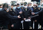 بازدید سردار حسین رحیمی رئیس پلیس تهران از کشفیات جدید پلیس پیشگیری