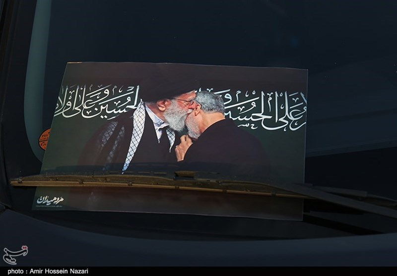 شهید سپهبد قاسم سلیمانی , عکس , 9 دی , استانداری قزوین , 