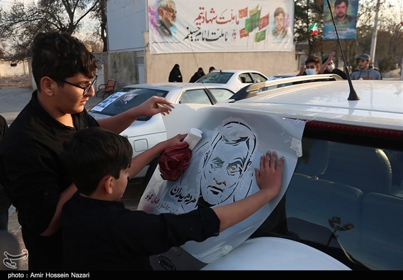 شهید سپهبد قاسم سلیمانی , عکس , 9 دی , استانداری قزوین , 