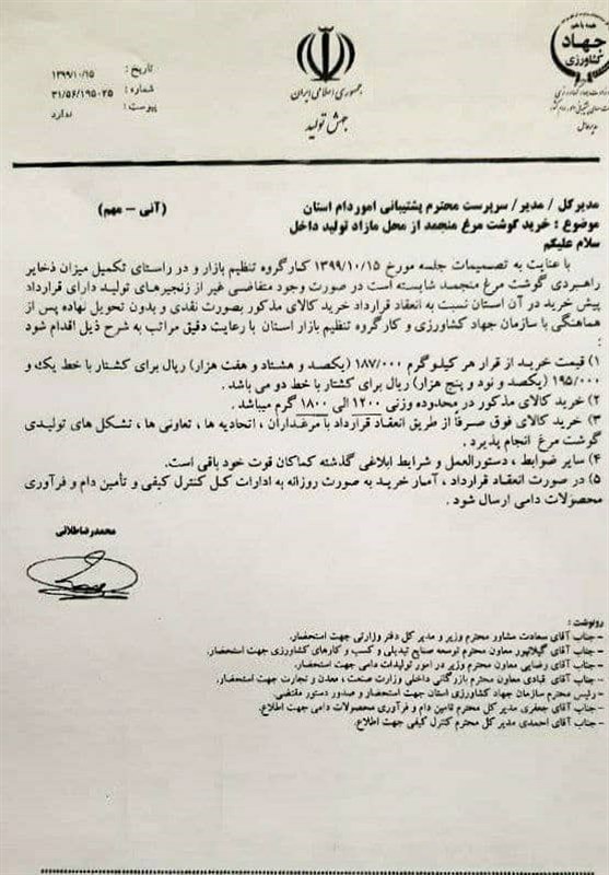 قیمت تخم مرغ , شرکت پشتیبانی امور دام , ستاد تنظیم بازار , 