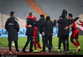 دیدار تیم‌های فوتبال استقلال و پرسپولیس