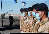 مراسم الحاق ناو موشک‌انداز زره به ناوگان نیروی دریایی ارتش