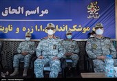 سرلشکر سیدعبدالرحیم موسوی فرمانده کل ارتش و سرلشکر محمد باقری رئیس ستاد کل نیروهای مسلح در مراسم الحاق ناو موشک‌انداز زره به ناوگان نیروی دریایی ارتش