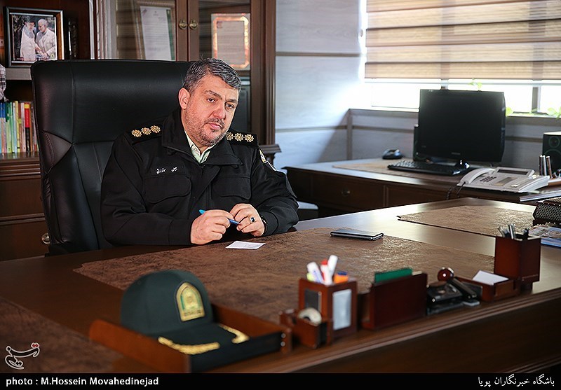 سرهنگ جلیل موقوفه‌ای رئیس پلیس پیشگیری تهران