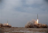 ببینید| تصاویر شلیک موشک‌های بالستیک سپاه علیه پایگاه آمریکا در اردن