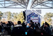 چهارمین سالگرد آتش‌نشانان شهید حادثه پلاسکو - بهشت زهرا(س)