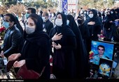 چهارمین سالگرد آتش‌نشانان شهید حادثه پلاسکو - بهشت زهرا(س)