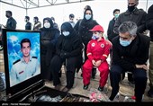 چهارمین سالگرد آتش‌نشانان شهید حادثه پلاسکو - بهشت زهرا(س)