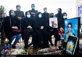 چهارمین سالگرد آتش‌نشانان شهید حادثه پلاسکو - بهشت زهرا(س)