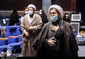حجت‌الاسلام محمدمهدی ماندگاری در مراسم اعطای نخستین دوره جایزه مردمی "عقیق سلیمانی"