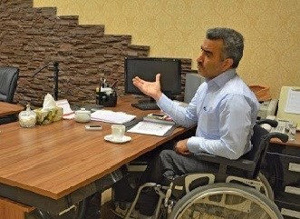 جانبازان دفاع مقدس , جانبازان مدافع حرم , انجمن جانبازان نخاعی کشور , ورزش جانبازان و معلولین , خانواده شهدا , بنیاد شهید و امور ایثارگران , سعید اوحدی , 