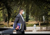 سیدعلیرضا آوایی وزیر دادگستری در حاشیه جلسه هیئت دولت