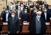 حجت‌الاسلام و المسلمین محمدی گلپایگانی رئیس دفتر مقام معظم رهبری و سید پرویز فتاح رئیس بنیاد مستضعفان در افتتاح و آغاز عملیات اجرایی بزرگترین پروژه محرومیت‌زدایی بنیاد مستضعفان