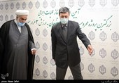 حجت‌الاسلام و المسلمین محمدی گلپایگانی رئیس دفتر مقام معظم رهبری و سید پرویز فتاح رئیس بنیاد مستضعفان در افتتاح و آغاز عملیات اجرایی بزرگترین پروژه محرومیت‌زدایی بنیاد مستضعفان