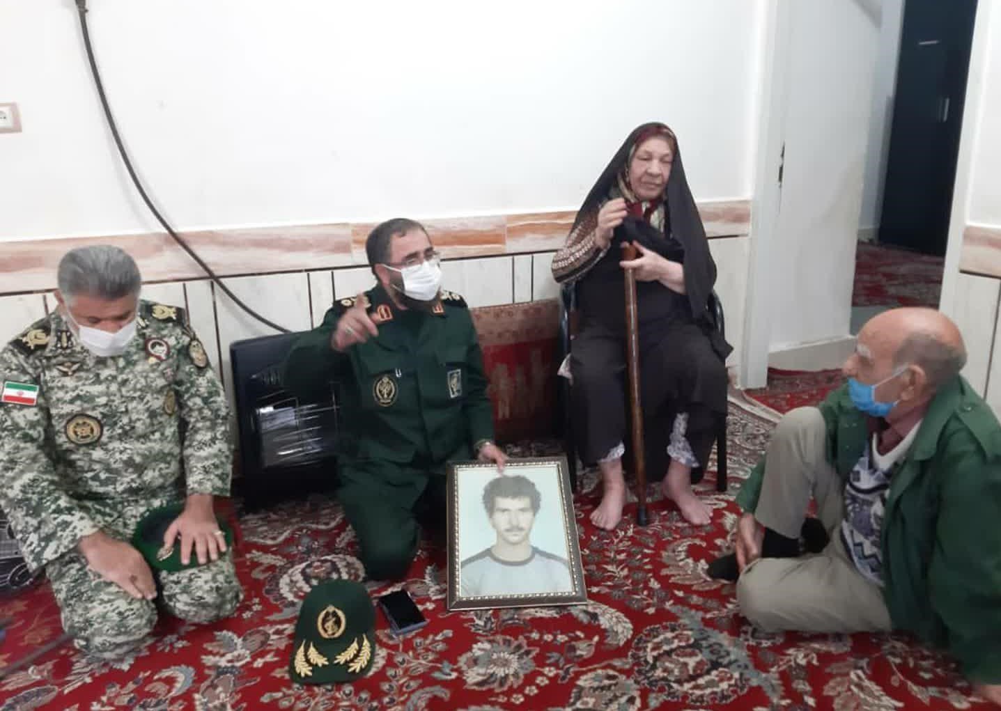شهید , شهدای دفاع مقدس , سردار سید محمد باقرزاده , کمیته جستجوی مفقودین ستاد کل نیروهای مسلح , شهدای گمنام , دفاع مقدس ,
