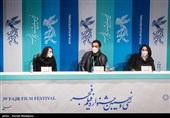 نشست خبری فیلم رمانتیسم عماد و طوبا - سی و نهمین جشنواره فیلم فجر