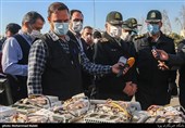 سردار حسین رحیمی فرمانده نیروی انتظامی تهران بزرگ در چهل و یکمین مرحله طرح رعد