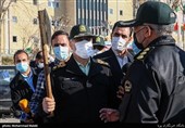 سردار حسین رحیمی فرمانده نیروی انتظامی تهران بزرگ در چهل و یکمین مرحله طرح رعد